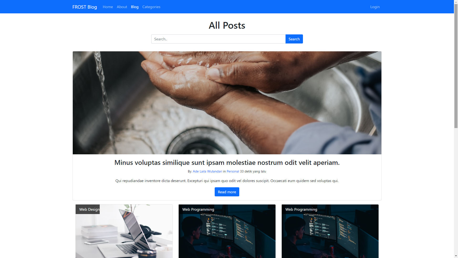 Blogger Sederhana